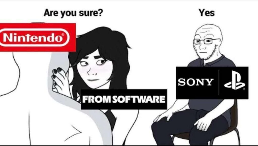 Nintendo Sony cuck