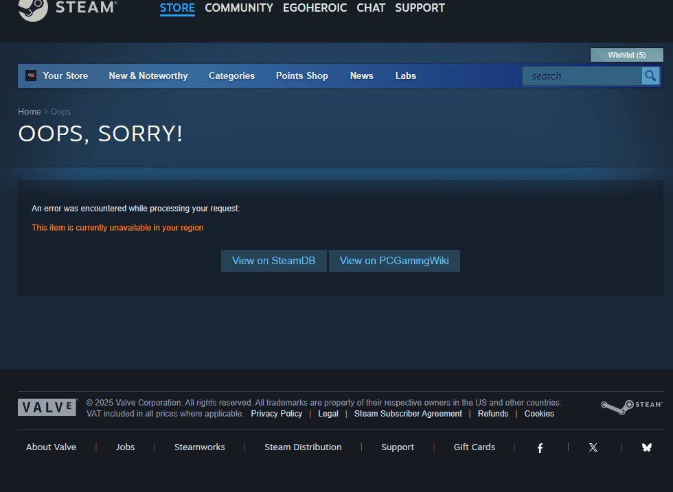 The Last of Us Part 2 Steam blokuojama prieiga