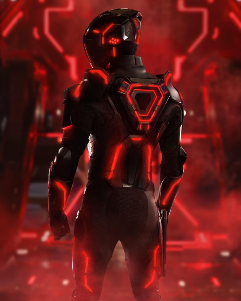 Tron Ares plakato iskarpa IMDB.com