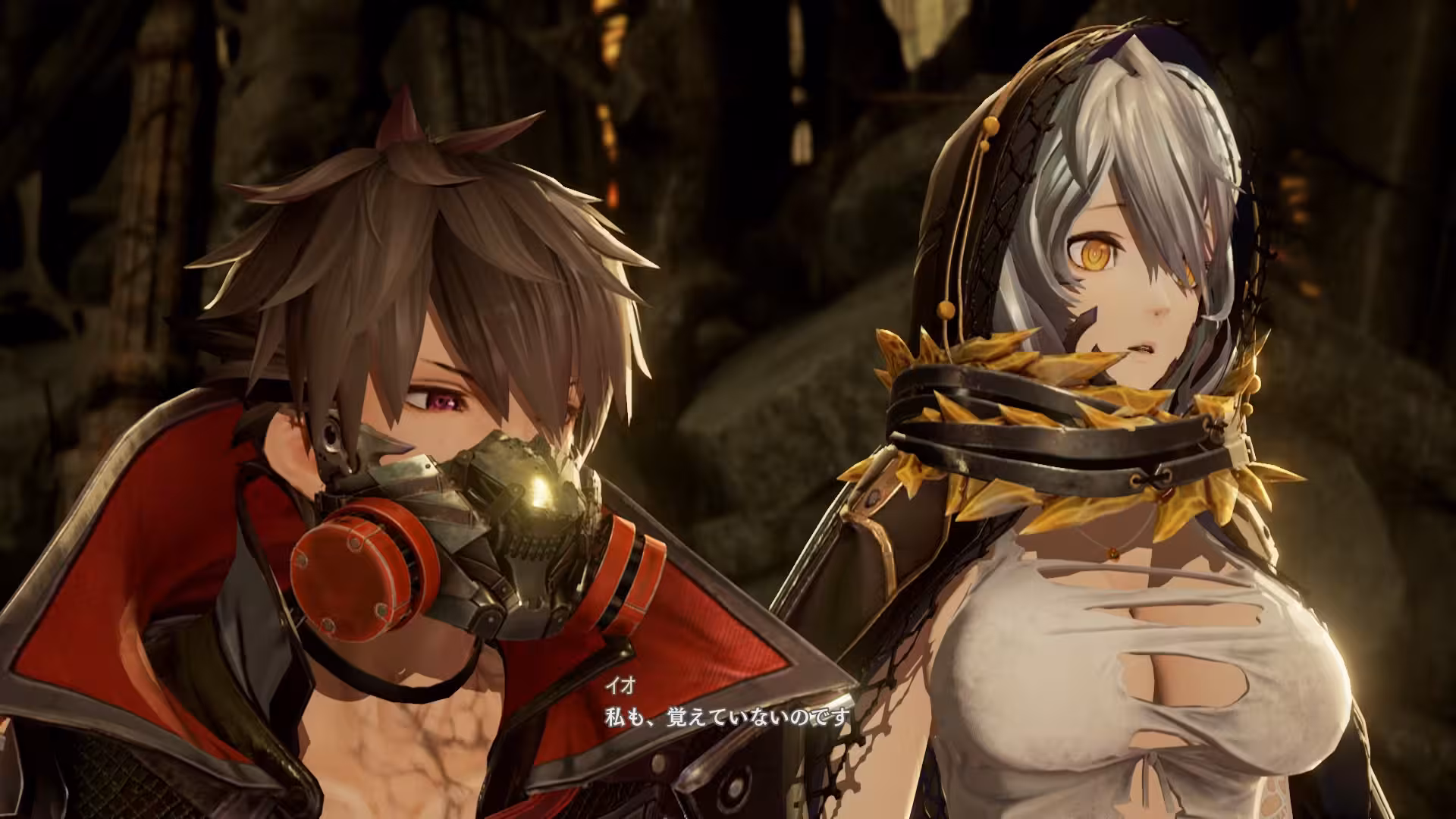 Code Vein žaidimo eigos kadras