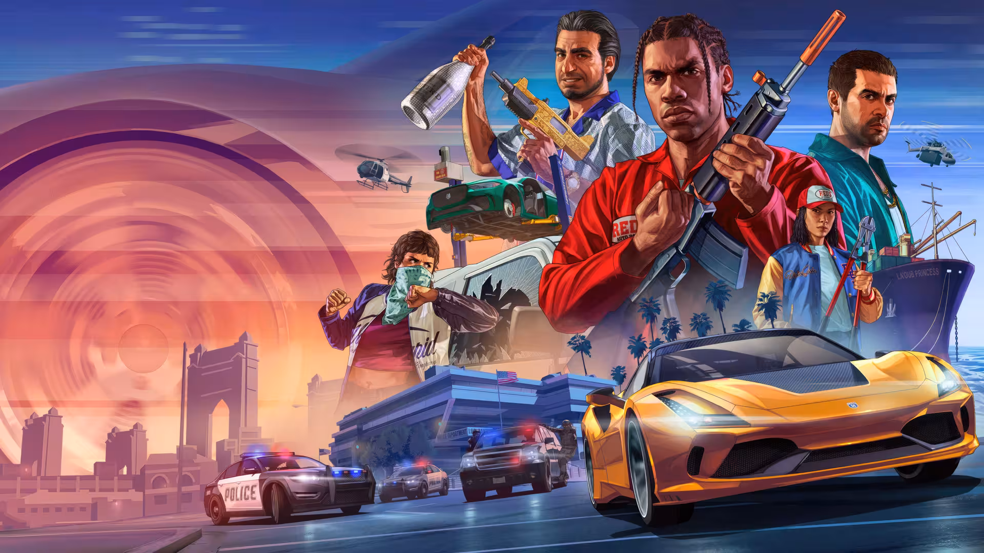 GTA Online foninis paveikslėlis