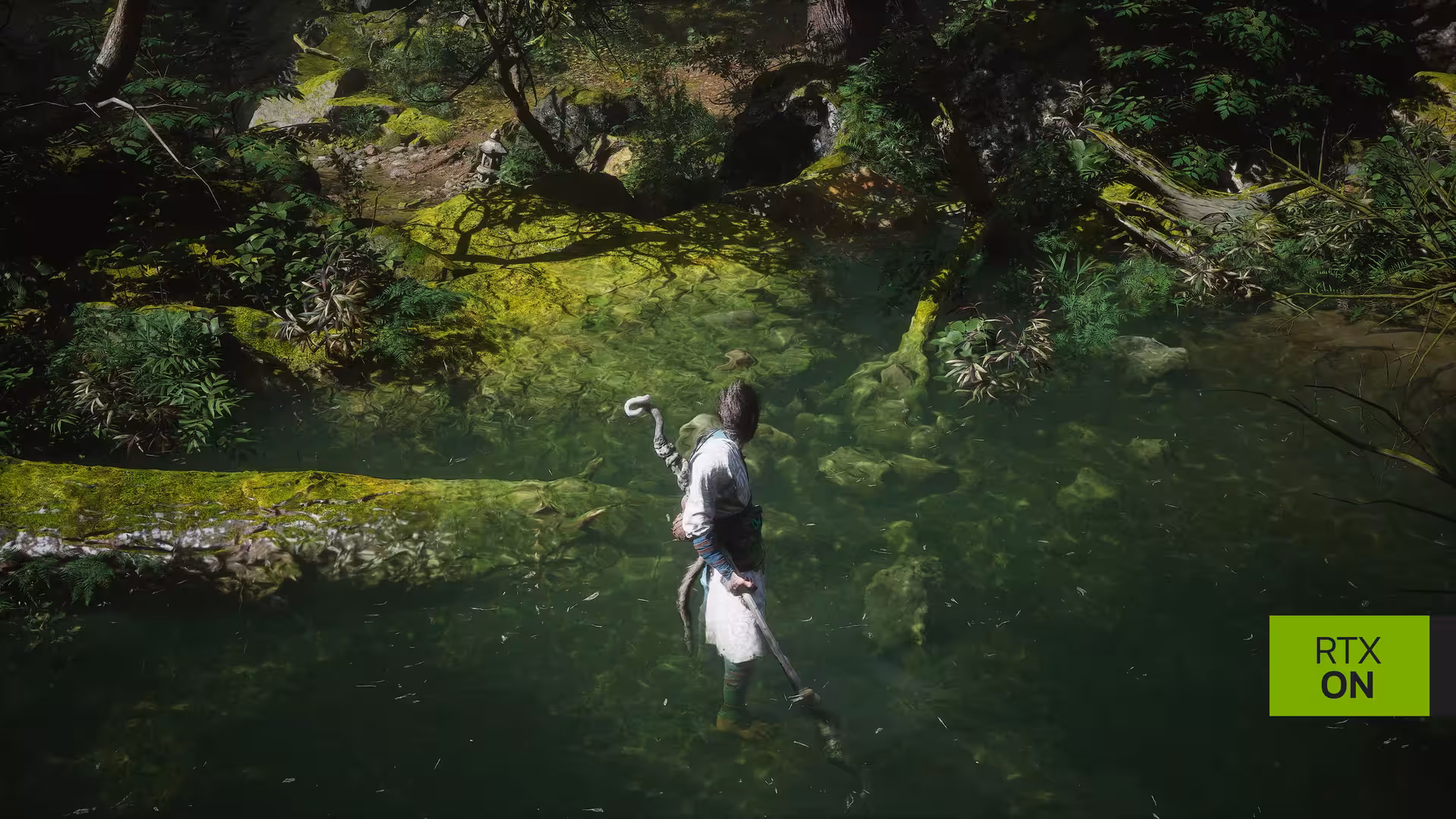 Black Myth: Wukong žaidimas Path tracing
