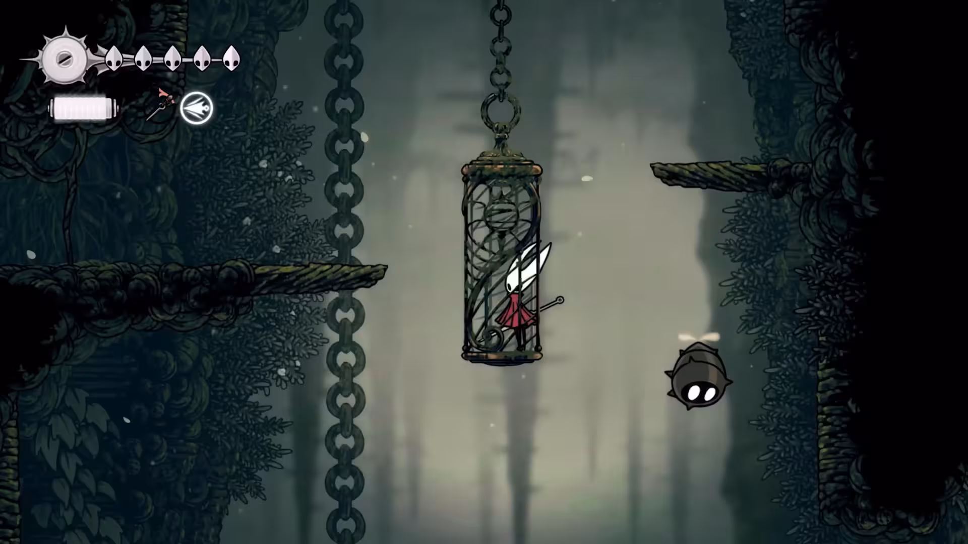 Hollow Knight Silksong žaidimo eiga 2